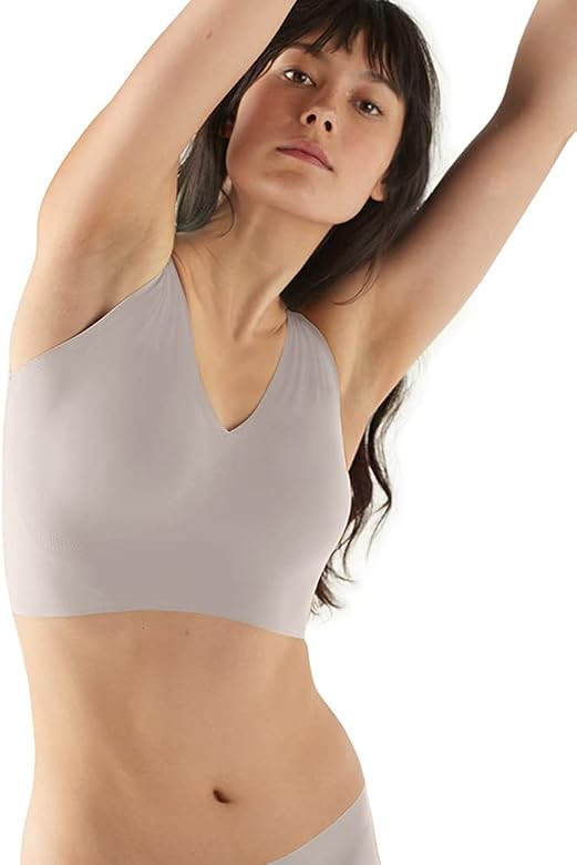 True & Co Women's True Body V Neck Bra | Amazon (US)