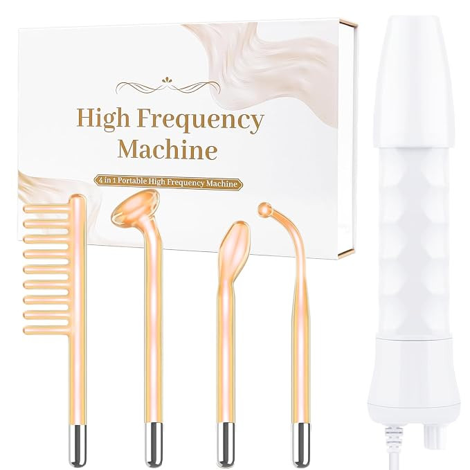 High Frequency Facial Wand - Uaike Orange Portable Handheld High Frequency Facial Machine - with ... | Amazon (US)