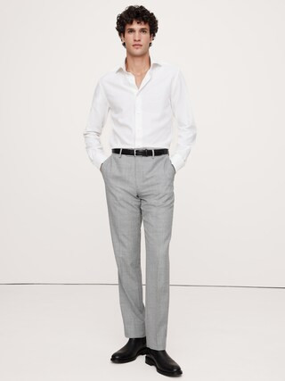 Slim Cotton-Cashmere Dress Shirt | Banana Republic (CA)