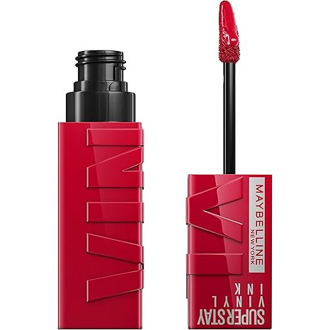 Maybelline Super Stay Vinyl Ink Longwear No-Budge Liquid Lipcolor Makeup, Highly Pigmented Color ... | Amazon (US)