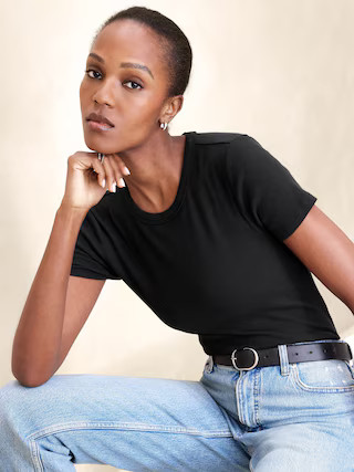 Ribbed T-Shirt | Banana Republic Factory | Banana Republic Factory