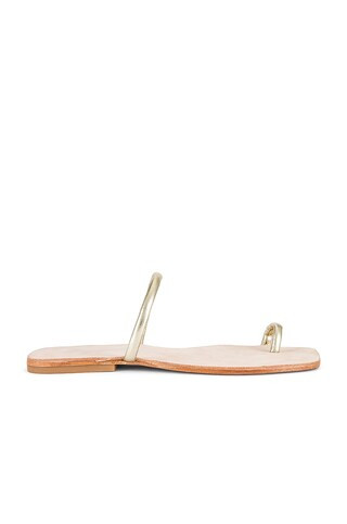 Jeffrey Campbell Darbey Sandal in Gold from Revolve.com | Revolve Clothing (Global)