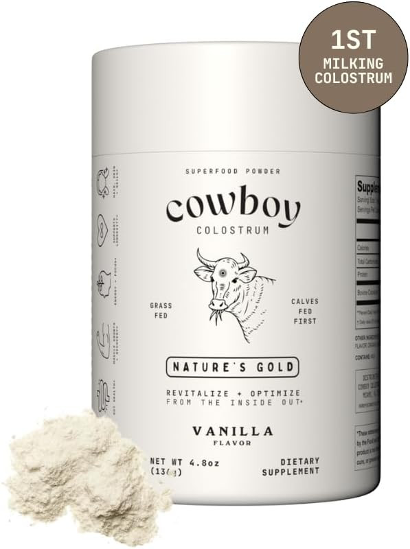 Bovine Colostrum Powder - The Exclusive 1st Milking Whole Colostrum- Grass Fed Colostrum Suppleme... | Amazon (US)