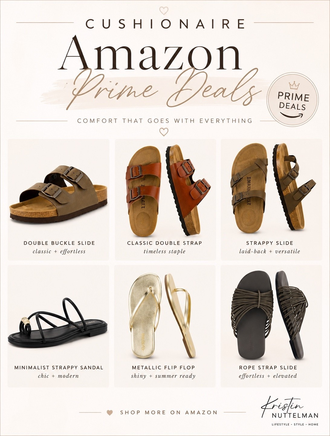These Cushionaire sandals are too good to pass up 🤎

Amazon Prime Deals are live and these comfy favorites are on sale!

🛍️ Shop my LTK for links before they’re gone.

#LTKSaleAlert #LTKSeasonal #LTKU