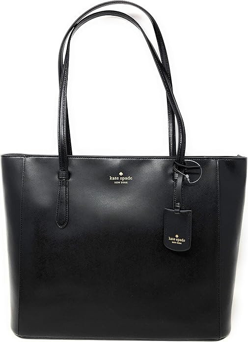 Kate Spade New York Schuyler Medium Leather Tote Shoulder Bag in Black 001 | Amazon (US)