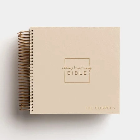 Niv, Spiral-Bound Illustrating Bible: The Gospels, Leathersoft Spiral, Tan: Draw, Write, and Reflect Your Way Through Sc, (Spiral-Bound) | Walmart (US)