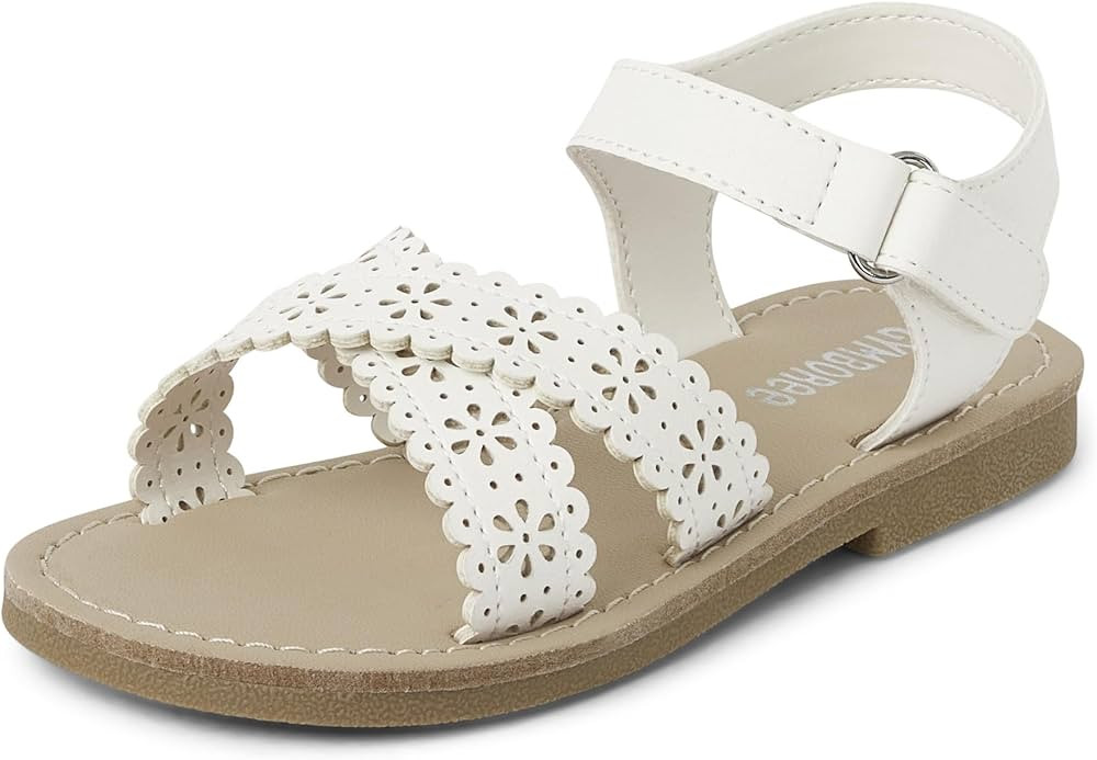 Gymboree Girl's and Toddler Flat Sandals Slipper | Amazon (US)