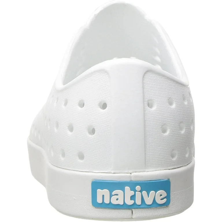Native Jefferson Kids/Junior Shoes - Shell White/Shell White - J6 - Walmart.com | Walmart (US)
