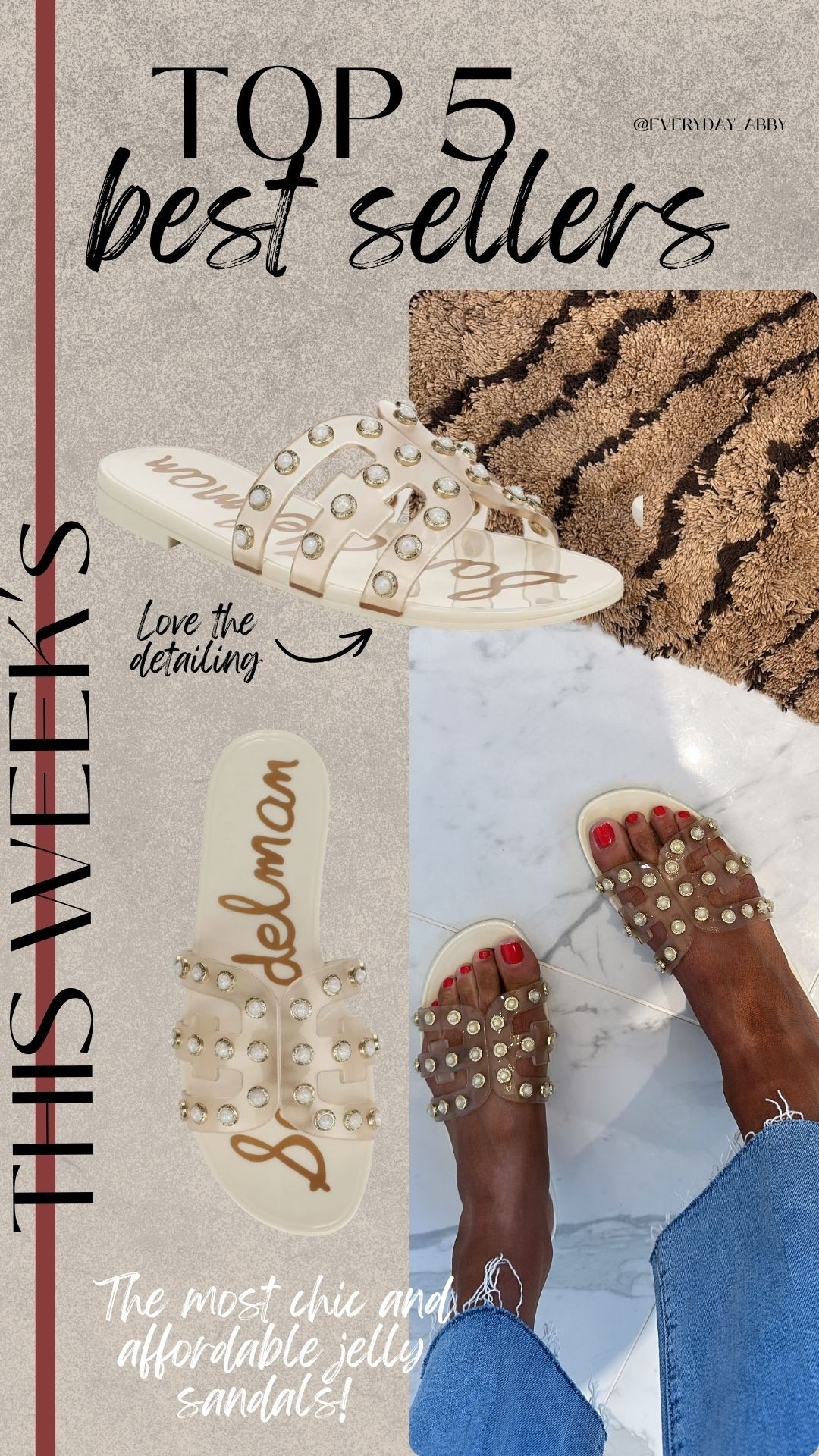  
You can not go wrong with a jelly sandal! 
 

#LTKSeasonal #LTKootd #LTKSwim