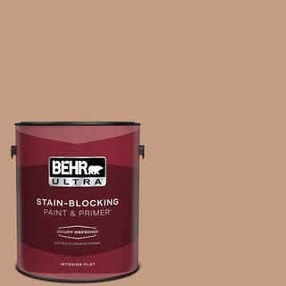 1 gal. #S210-4 Canyon Dusk Extra Durable Flat Interior Paint & Primer | The Home Depot