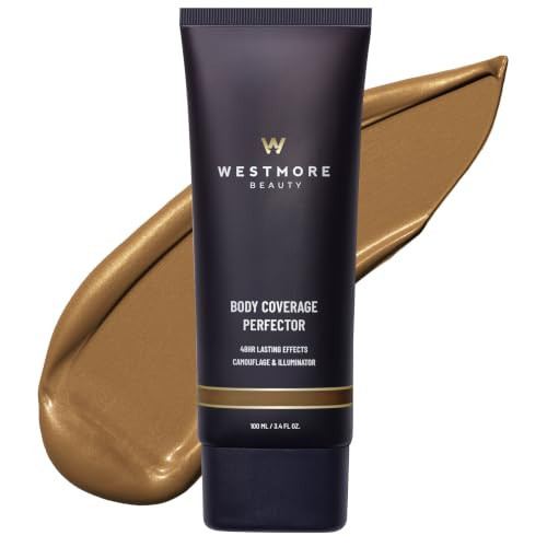 Westmore Beauty Body Coverage Perfector – Waterproof Leg & Body Makeup/Bronzer For Women - Best Tattoo Cover Up Makeup & Tattoo Concealer - 3.4 Oz Tan Radiance | Amazon (US)