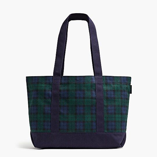 Structured canvas tote bag | J.Crew Factory