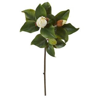 White Magnolia Stem, 4ct. By Nearly Natural | 2.5 ft | Michaels® | Michaels Stores