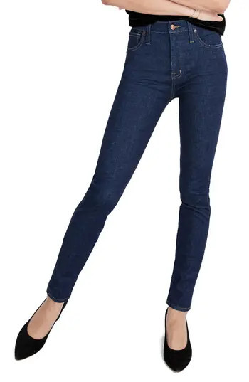 Women's Madewell 10-Inch High Waist Skinny Jeans | Nordstrom
