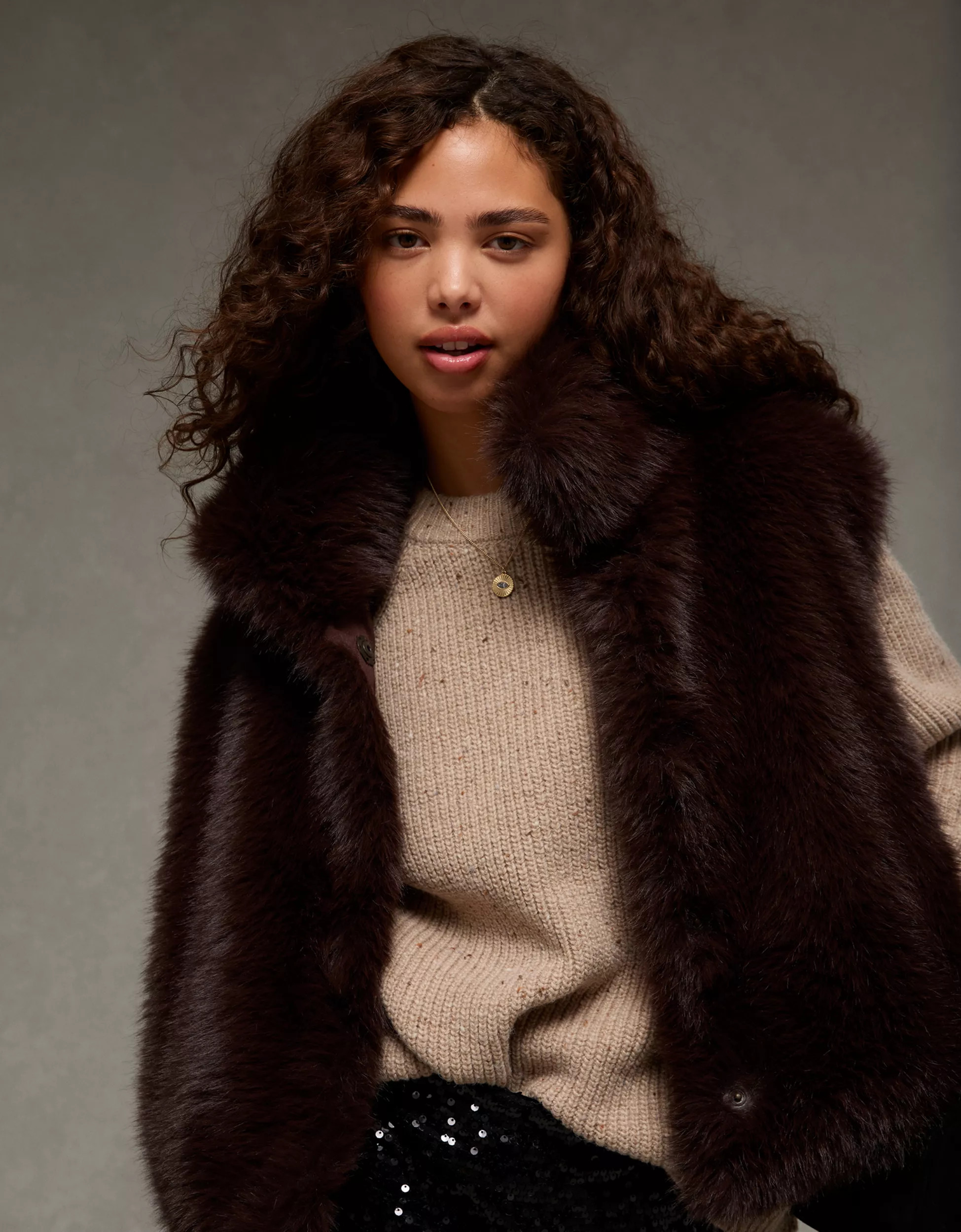 AE Faux Fur Vest | American Eagle Outfitters (US & CA)