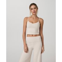 Vuori Halo Cami | Ecru Heather | Medium | Vuori Clothing (US & Canada)