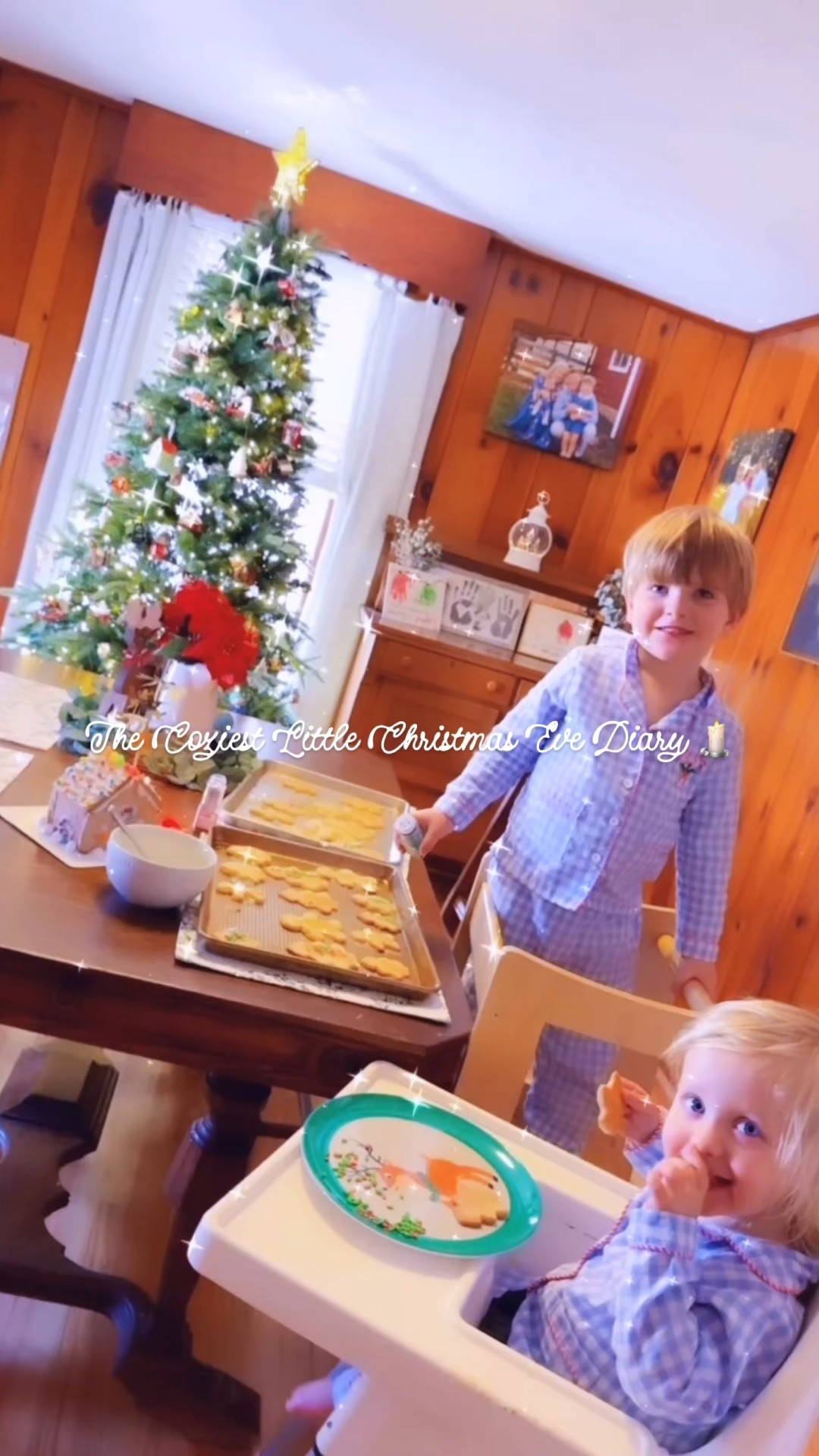 Started off this beautiful Christmas Eve morning with our cutie potpourri gifted 🎁 to us from sweet @briannagracewarren ❤️ - our home smells like a Christmas dream, y’all!! 😍✨ And then we made some Santa Claus 🎅🏻 pancakes 🥞 to celebrate Santa Claus 🦌 comin’ to town tonight!!! 🤭❤️🎁🎄 And Judson and “Dada” completed their Lego Advent Calendar tree 🎄🎅🏻from Papaw and look how cool it turned out!! 🤩 These cuties sure are excited!! 🥰

And we all love our annual “Christmas Eve” 🍪 baking 🥣 tradition to make our homemade Christmas 🎄 cookies for Santa Claus!!! 🎅🏻❤️🌟 Oh how I love ❤️ these sweet Santa 🎅🏻👶🏼 cuties of ours 🥹👶🏼 and my heart is overflowing this Christmas!! 🎄✨ Hands-down, the sweetest one yet!! 😭🏡🐴🌾 

And now… all is calm, all is bright ✨ with these two sleeping 💤 angels 🥹👶🏼 taking their Christmas Eve naps 😴 before we head out to a candlelight 🕯️ service at church 💒 to celebrate the best gift 🎁 of ALL in Jesus Christ our King 🌟 and then spend the rest of the evening with Wes’ side of the family ❤️ at his Nana and Papa Jack’s house!! 🏡 

Merry Merry Christmas Eve, y’all!! It truly is the most wonderful time of the year!! 🎄🕯️❤️🎁🍪🎅🏻💌🌟

#LTKHoliday