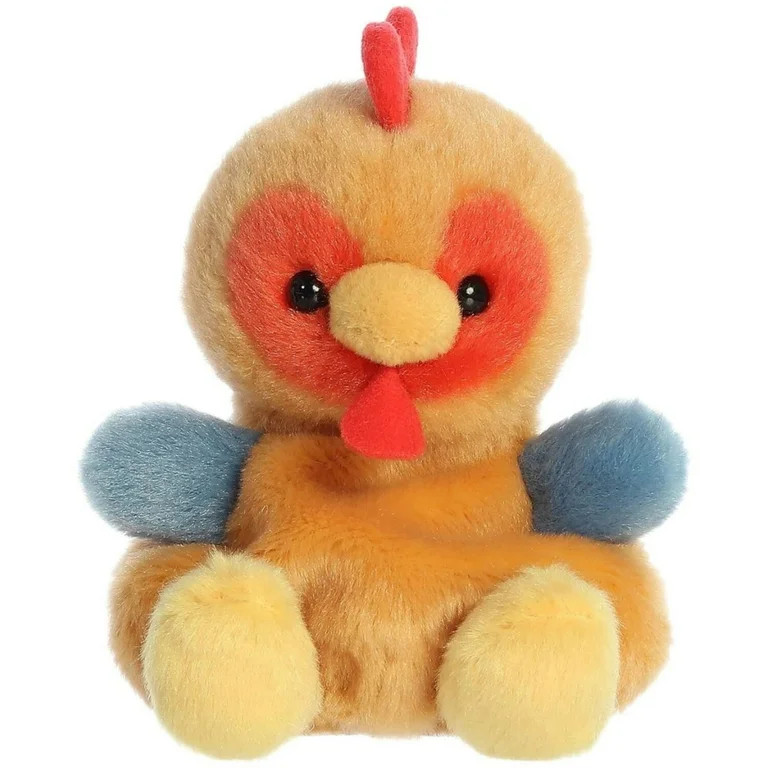 Aurora - Mini Brown Palm Pals - 4.5" Red Rooster - Adorable Stuffed Animal | Walmart (US)