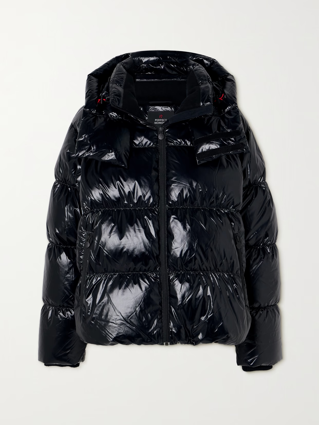 Perfect Moment - January Hooded Quilted Down Ski Jacket - Black | NET-A-PORTER (UK & EU)