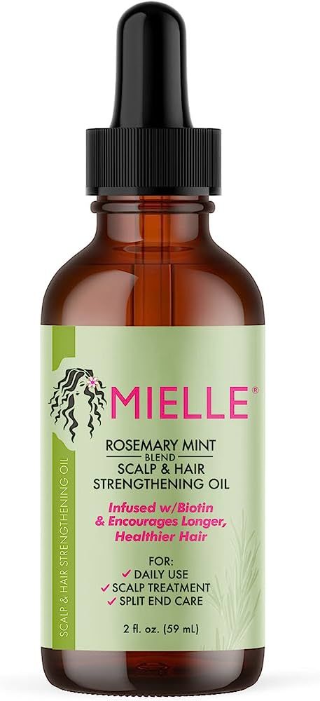 Mielle Organics Rosemary Mint Scalp & Hair Strengthening Oil With Biotin & Essential Oils, Nouris... | Amazon (US)