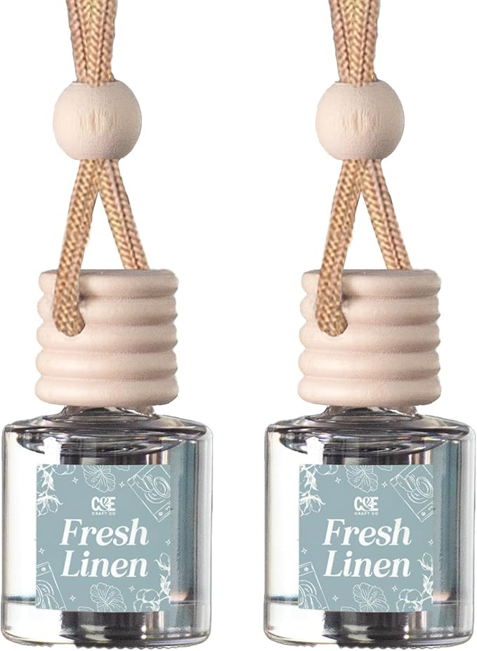 C&E Craft Co Hanging Car Air Freshener Diffuser 2 Pack, Long Lasting Fragrance Oil Car Freshener,... | Amazon (US)