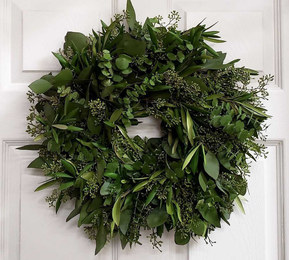 Fresh Greenery Wreath | Pottery Barn (US)