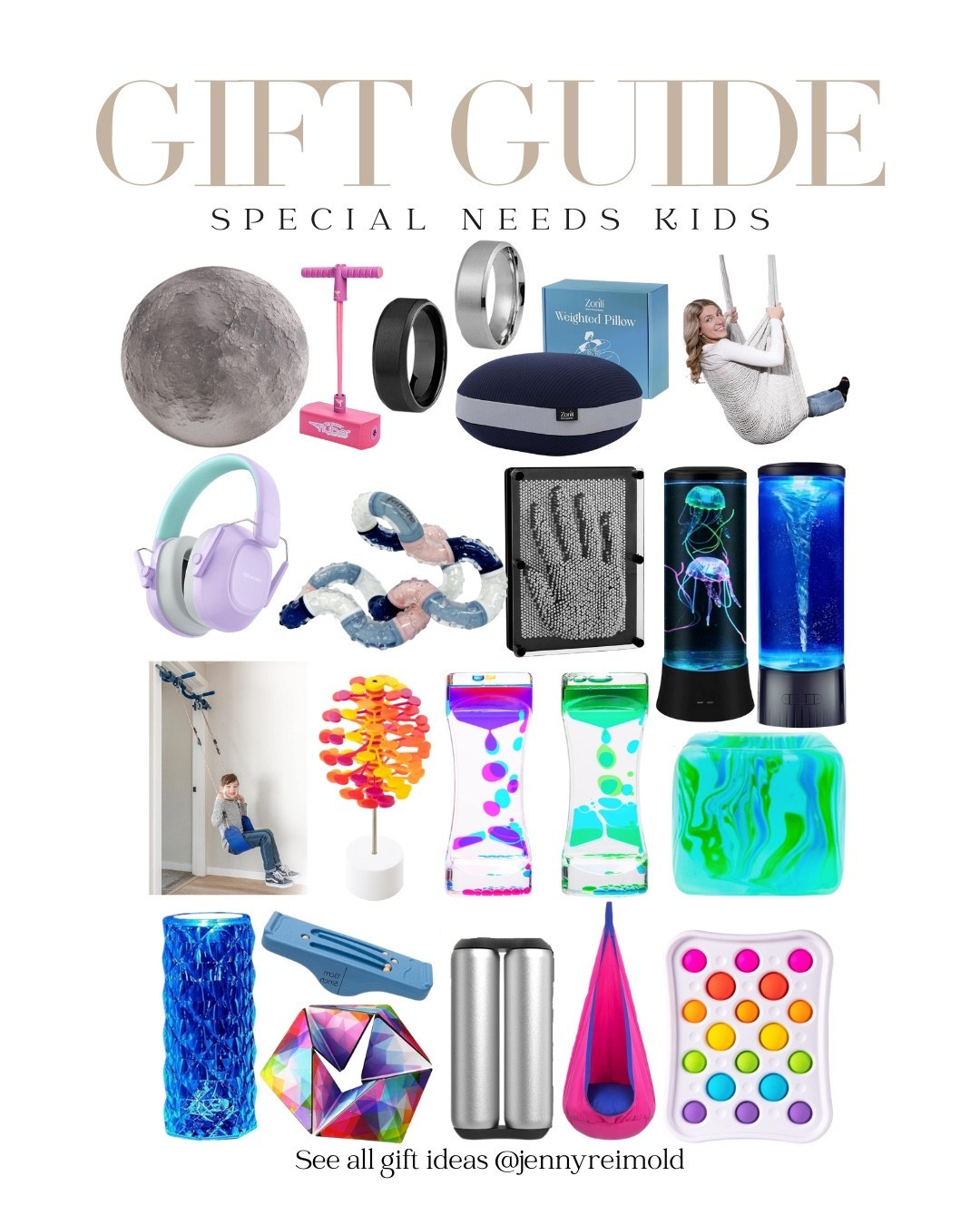 Gift ideas for kids including sensory toys, adaptive items, and calming tools. These picks support soothing, focus, and independent play.

#LTKSeasonal #LTKGiftGuide #LTKHoliday