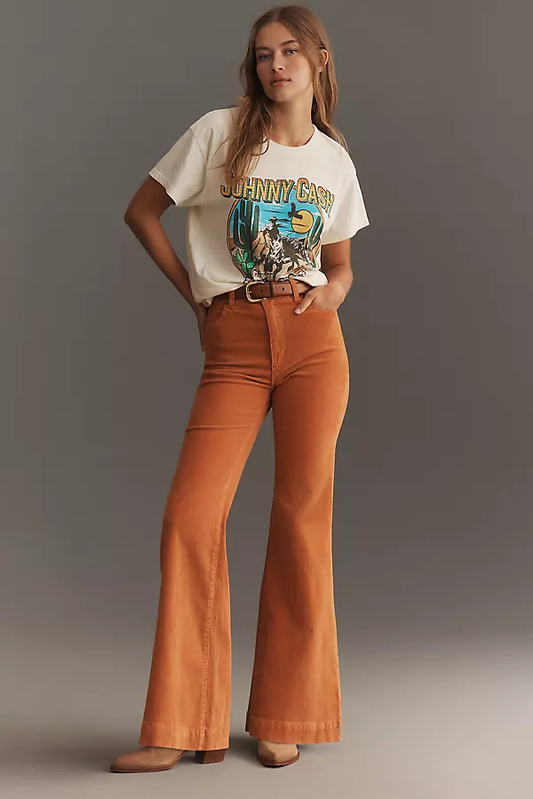 Eastcoast High-Rise Flare Jeans | Anthropologie (US)