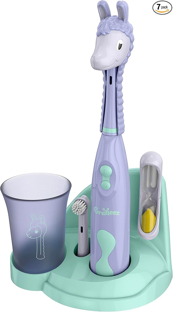 Brusheez Kids’ Electric Toothbrush Set - Safe & Effective for Ages 3+ - Parent Tested & Approve... | Amazon (US)