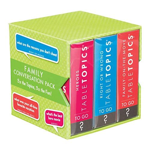 TableTopics Family Conversation Pack - 120 Conversation Starter Cards for Families. Great for Family | Amazon (US)