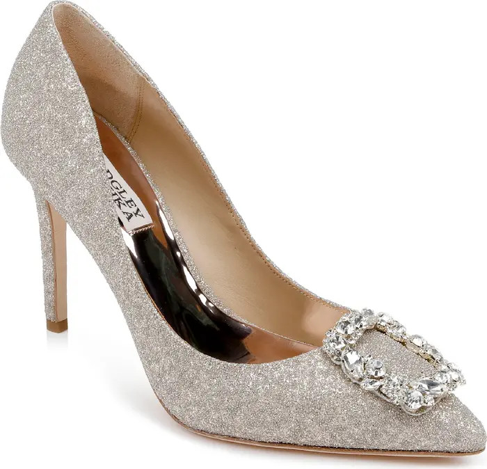 Badgley Mischka Collection Cher Crystal Embellished Pump (Women) | Nordstrom | Nordstrom
