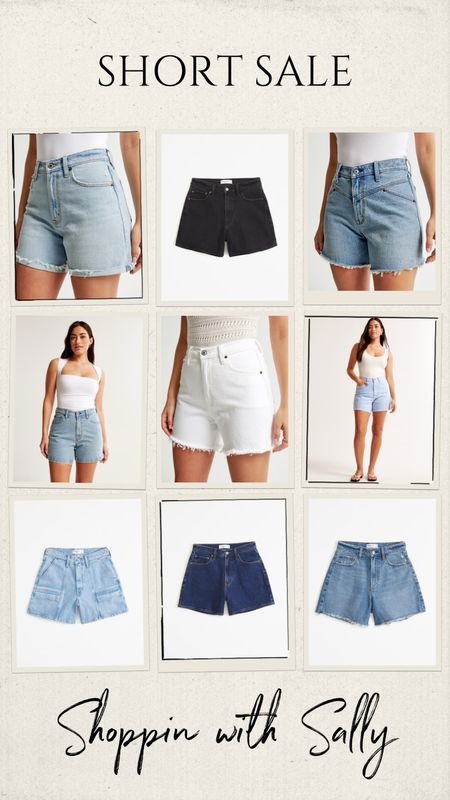 My favorite shorts in a great length and lots of color options!!! #denimshorts #abercrombie #hocspring

#LTKFindsUnder50 #LTKOver40 #LTKSaleAlert