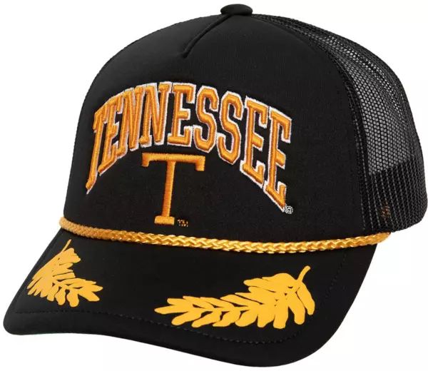 Mitchell & Ness Men's Tennessee Volunteers Black Gold Leaf Trucker Hat | Dick's Sporting Goods