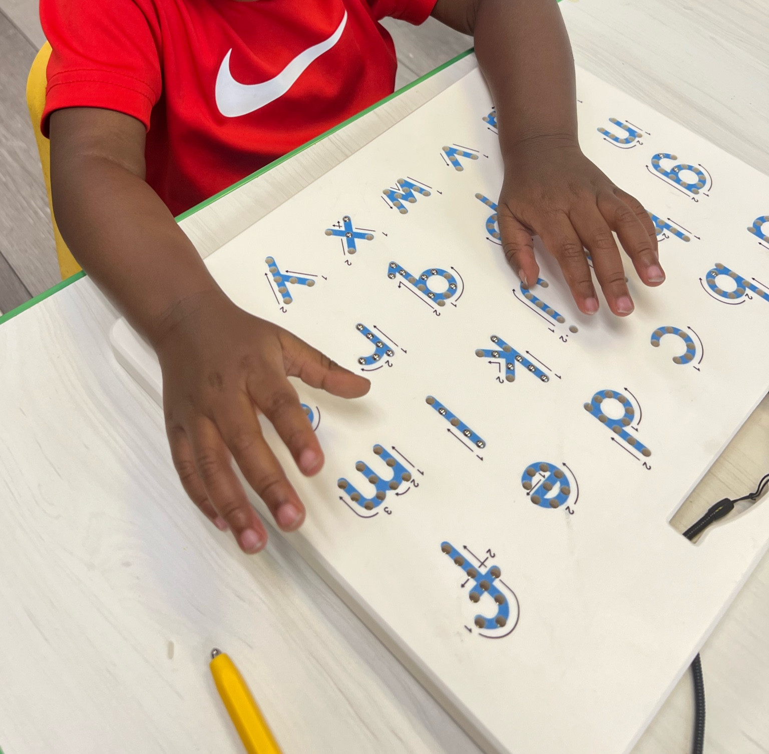 Letter formation + sensory feedback? Yes please 

#LTKKids #LTKFamily #LTKBaby