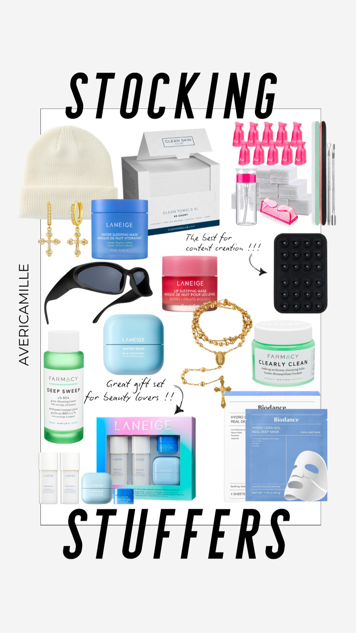 Last minute stocking stuffers !!!🛒

Gift guide, stocking stuffers, beauty, skincare, accessories 

#LTKGiftGuide #LTKStyleTip #LTKBeauty