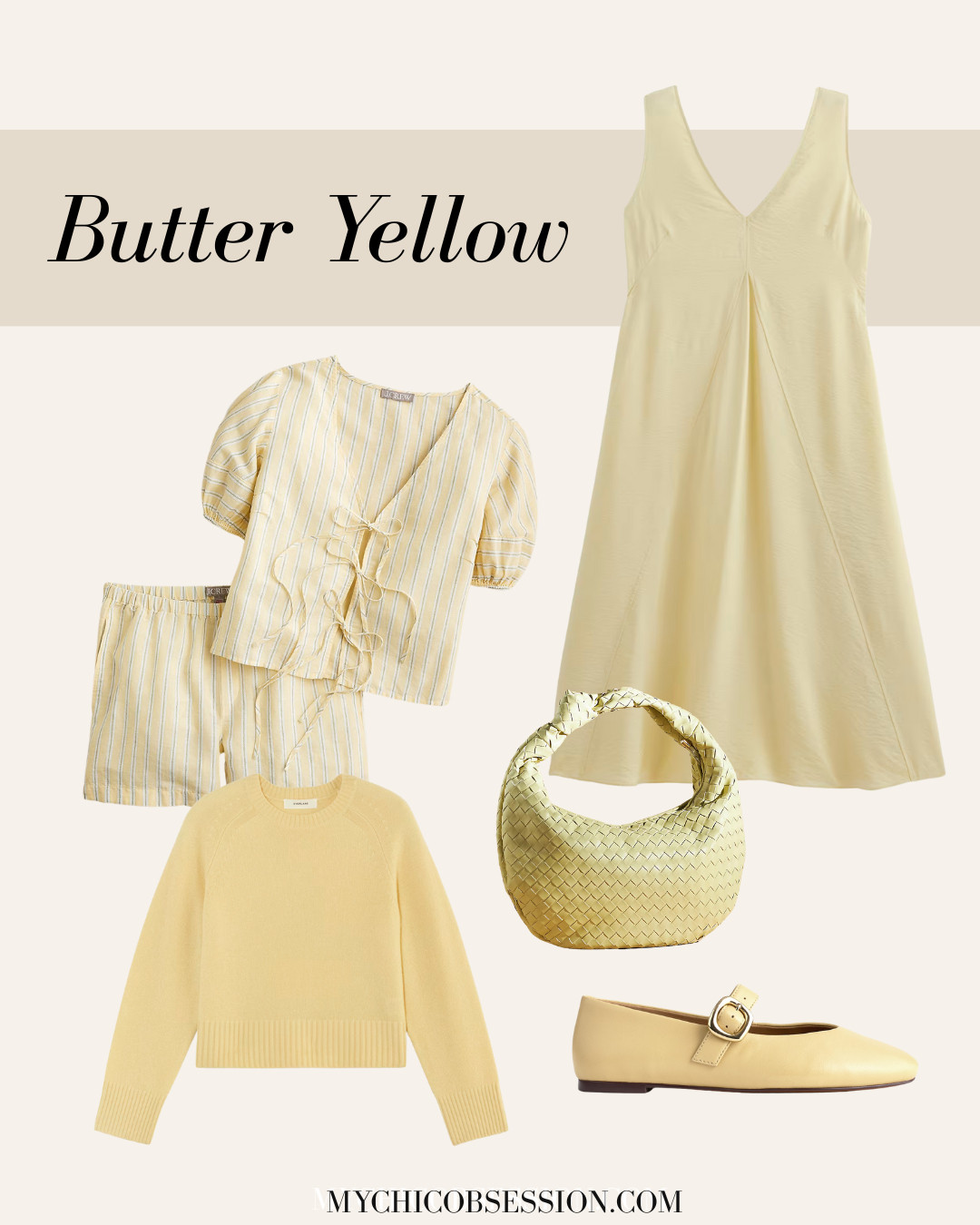 Butter yellow is trending this year, but it's also a classic color that's perfect for livening up your spring fashion. From a sundress to Mary Jane flats to a woven shoulder bag, here are a pieces to inspire your spring looks. 

 #LTKSeasonal #LTKShoeCrush #LTKItBag
