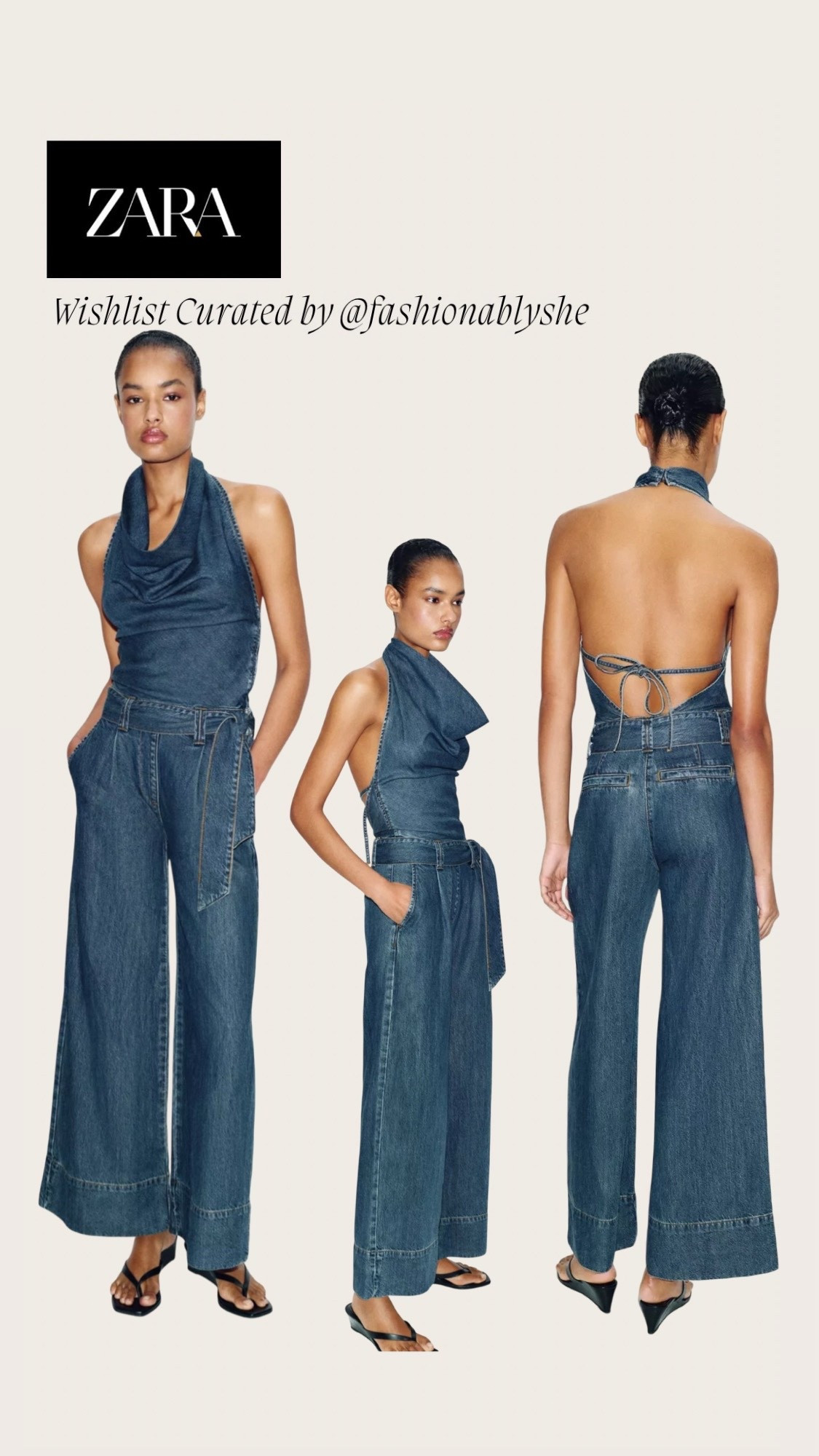 Zara denim jumper 

#LTKOver40 #LTKmomlife #LTKdayinmylife