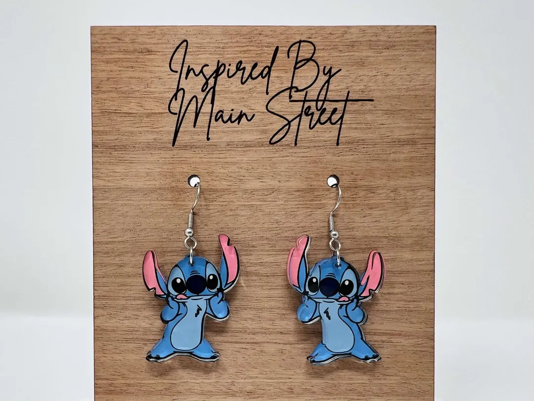 Stitch Earring | Lilo and Stitch Earring - Etsy | Etsy (US)