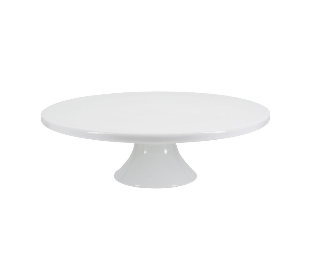 BIA White Porcelain Round Cake Stand | Pottery Barn (US)