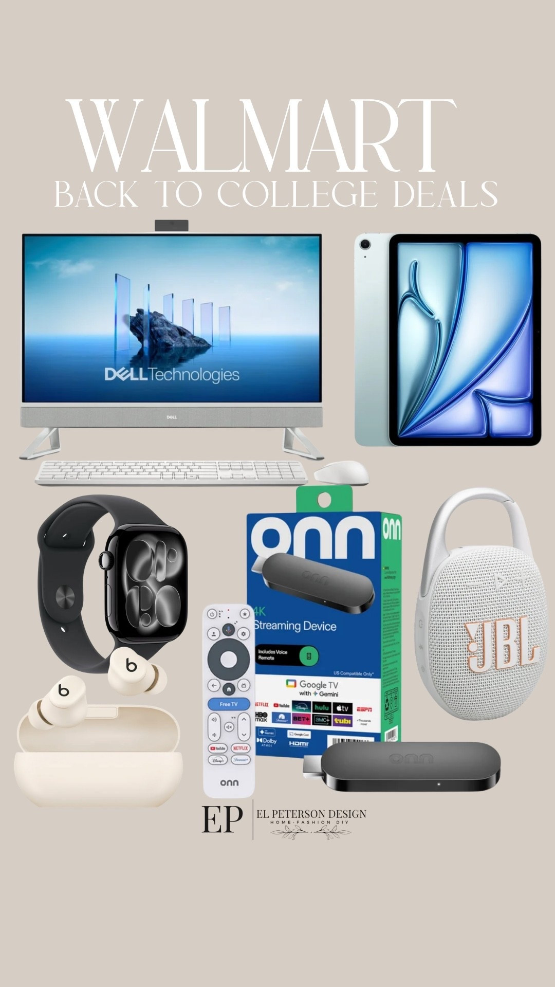 Getting our son ready for college means checking off all the essentials, and Walmart made it so easy. 🤍 We found all the tech he needed in one stop—from name-brands on laptops and monitors to all the accessories that will keep him connected, organized, and ready for the school year.

I love that we were able to find trusted brands at prices we feel good about. 🙌 Plus, college students can get 50% off a Walmart+ membership and enjoy free delivery on everything they need.

Shop now on Walmart.com or in the Walmart app!

#WalmartPartner @Walmart #Walmart #BackToCollege #CollegeEssentials @Shop.LTK #liketkit