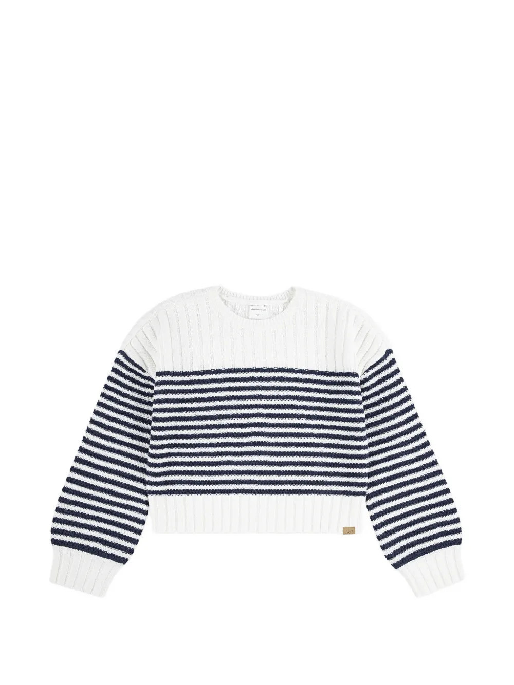 ABERCROMBIE FITCH KIDS striped sweater - White | Farfetch Global