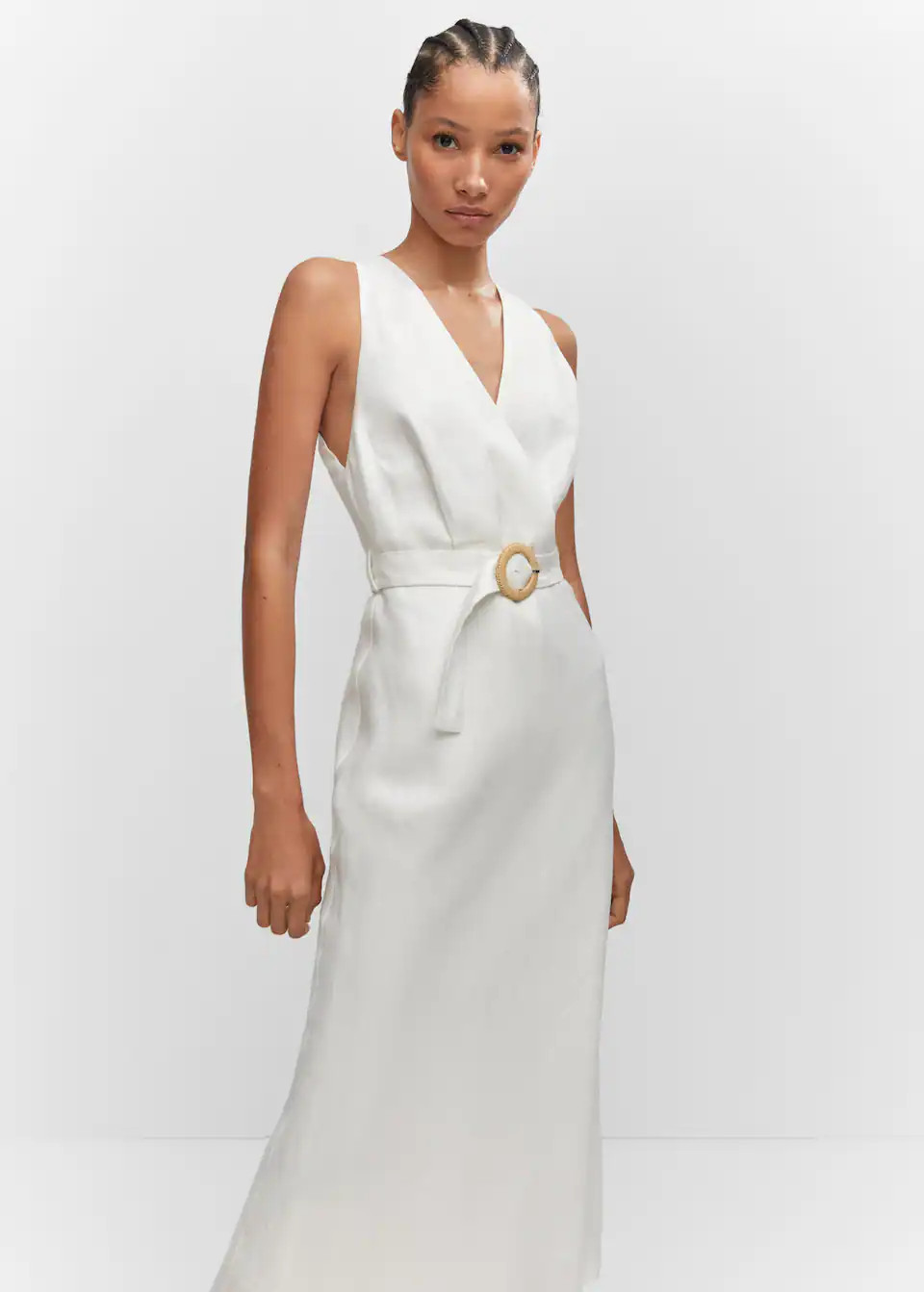 Recherche: Robe lin ceinture (4) | Mango France | MANGO (FR)
