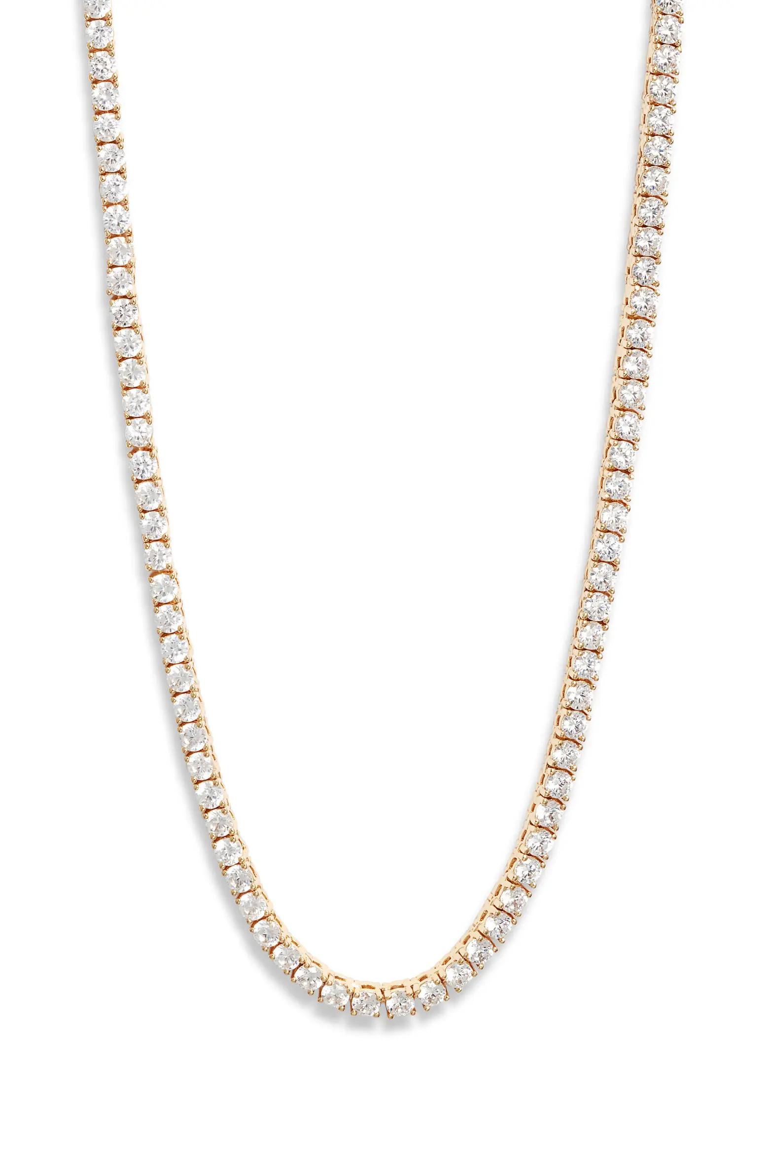 Nordstrom 3mm Cubic Zirconia Tennis Necklace (Women) | Nordstrom | Nordstrom