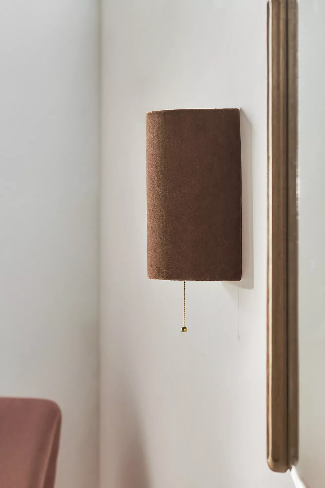 Lulu Velvet Sconce | Anthropologie (US)