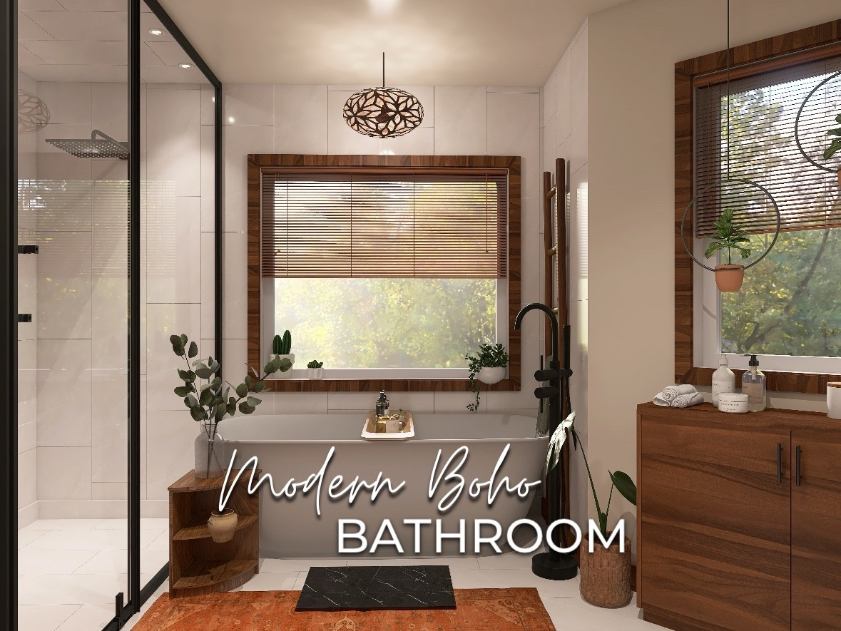 Designed by Brandy
Modern Boho Bathroom 

#LTKSeasonal #LTKmomlife #LTKHome