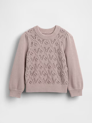 Baby & Toddler Puff-Sleeve Sweater | Gap (US)
