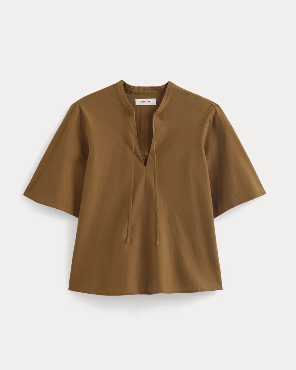 The Gauze Tie-Front Shirt | Toffee | Everlane
