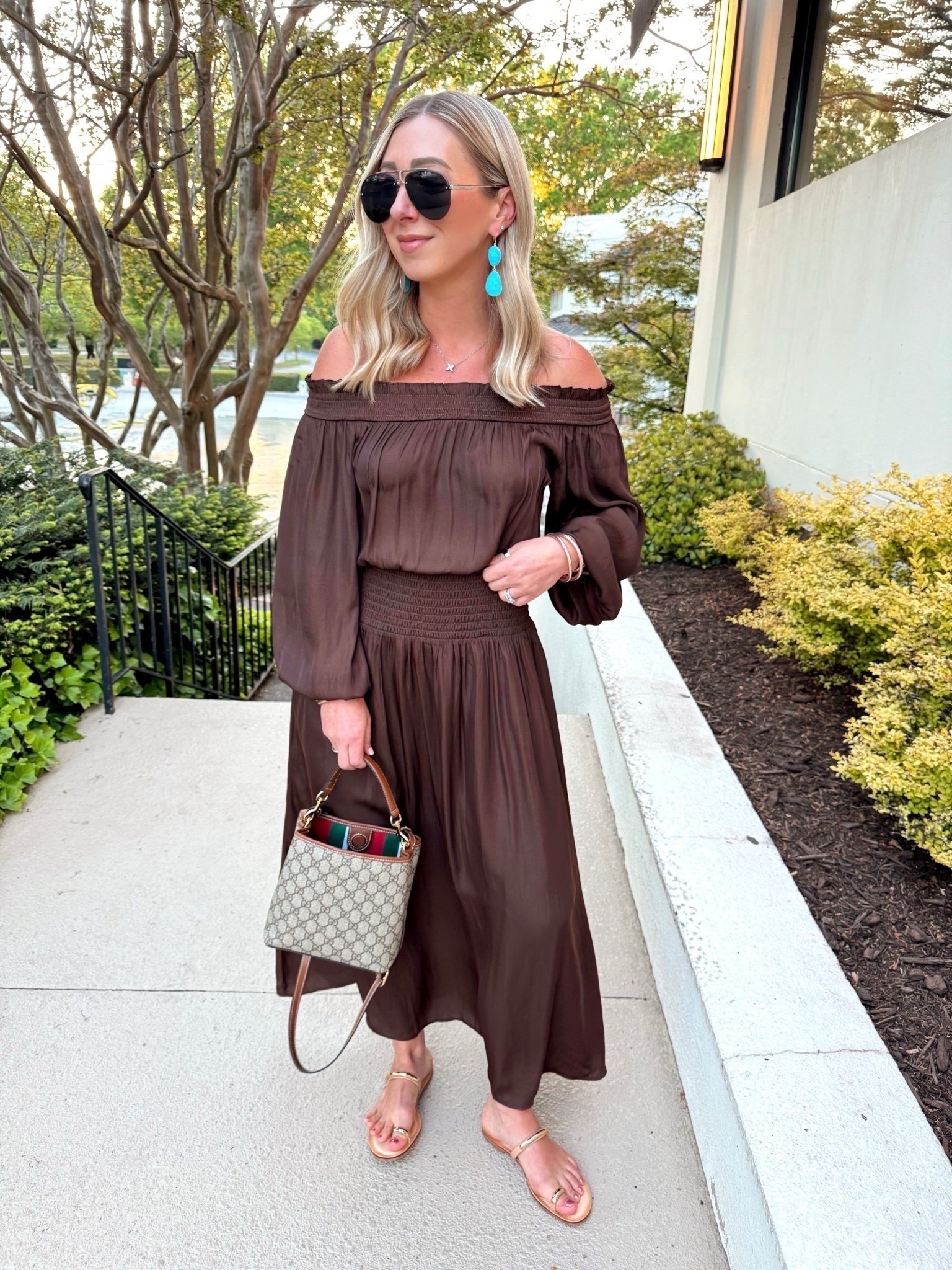 Date night at our fave place last night and I finally got to wear this dress! 🤎 It’s the perfect comfy and almost weightless dress that will be perfect for any Summer vacation! 🌊☀️ Currently on major sale! 

Size small regular (TTS)—size 4, 5’4”

Date night dresses, loft, summer dresses, maxi dresses, petite dresses 

#LTKootd #LTKmomlife #LTKSaleAlert