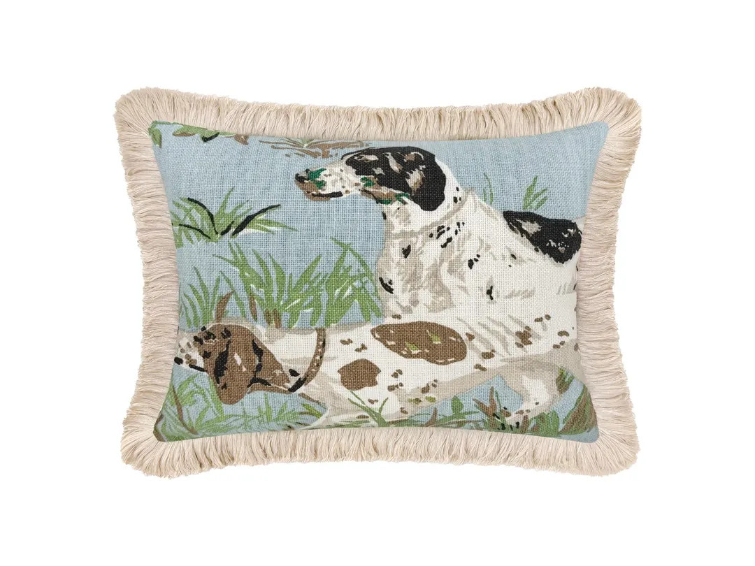 The Mini : Pointers // Sky + Fringe | Fringe Pillow | Printed | Blue Throw Pillow | - Etsy | Etsy (US)