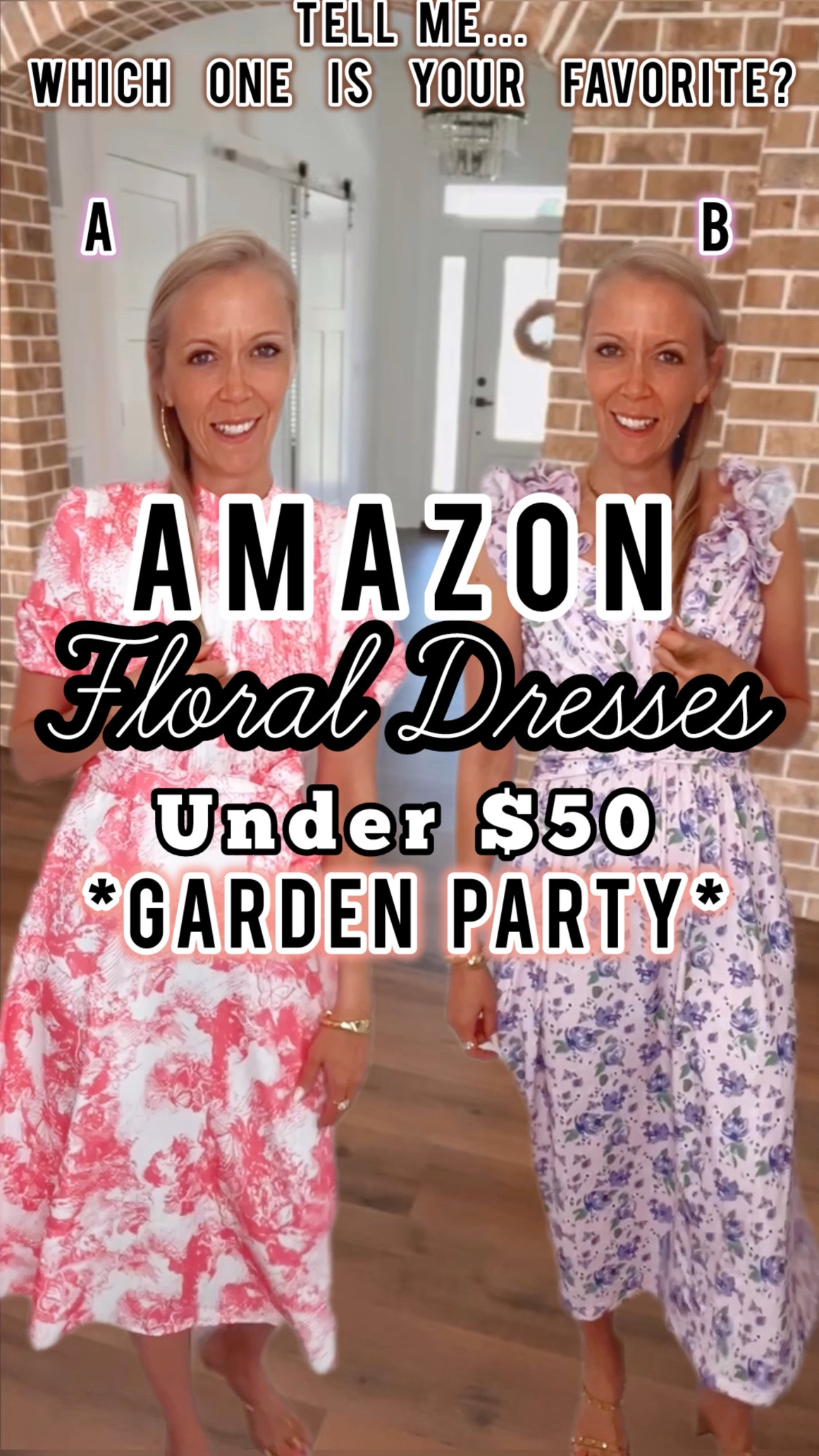 Are you looking for a floral maxi dress for your next garden party wedding or event? 
My name is Corrie and I find the best dresses on Amazon — just for you!
I love to see what things look like in real life — i’m wearing a size small in both dresses and they are super comfy! 

#LTKFindsUnder50 #LTKWedding #LTKSeasonal